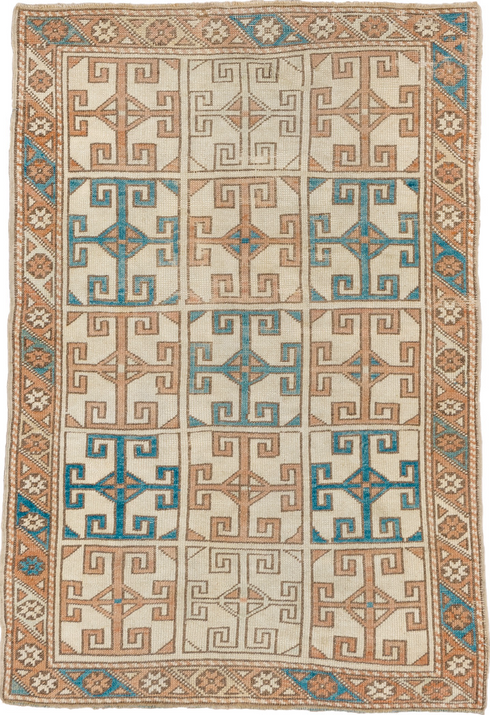 Vintage Oushak Area Rug (3' x 4')